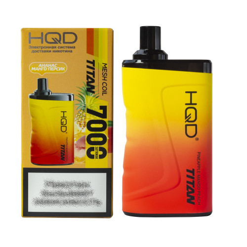 HQD Titan Pineapple Mango Peach (hqd Титан Ананас Манго Персик)